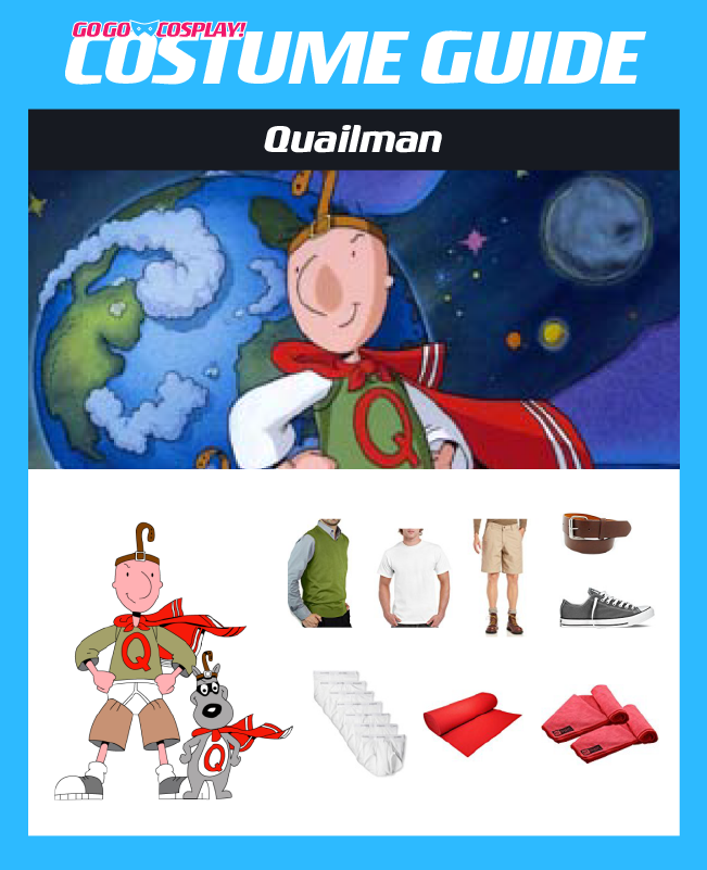 Quailman Costume from Nickelodeon's Doug DIY Guide