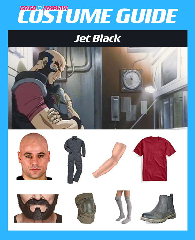 Jet Black Costume From Cowboy Bebop Diy Cosplay Guide