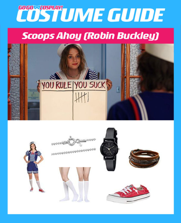 Scoops Ahoy Costume Guide DIY Steve and Robin Cosplay from S3
