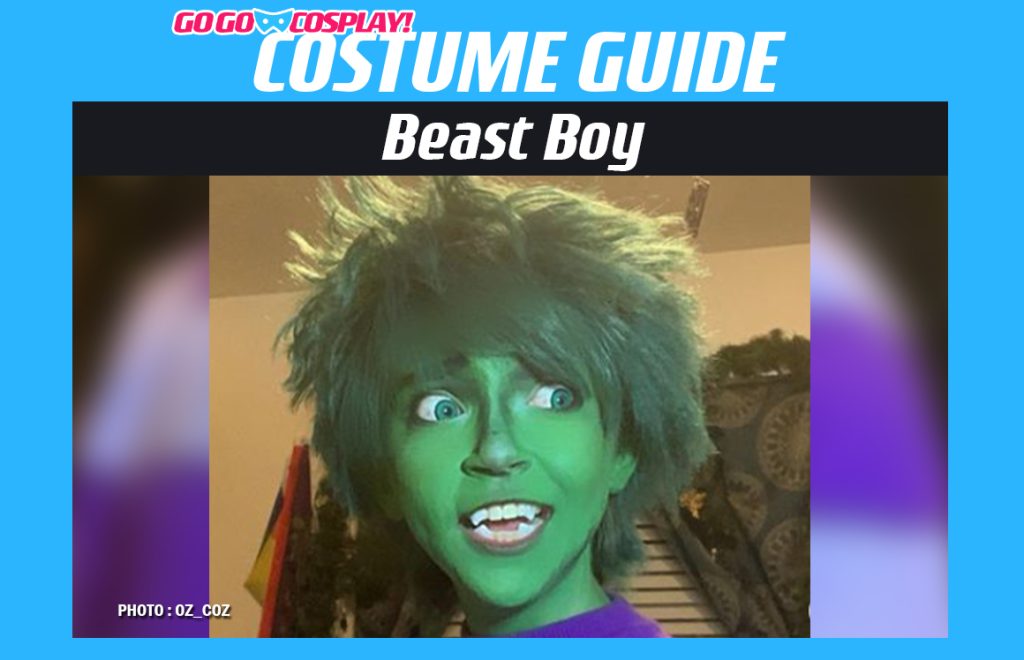 Beast Boy Costume Guide GO GO COSPLAY