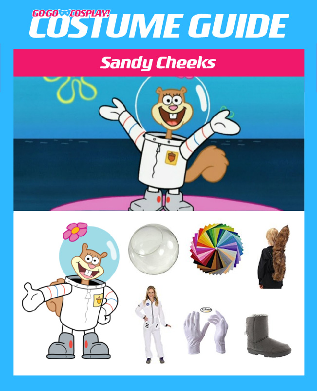sandy cheeks costumes